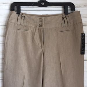 Tan Larry Levine dress pants NWT